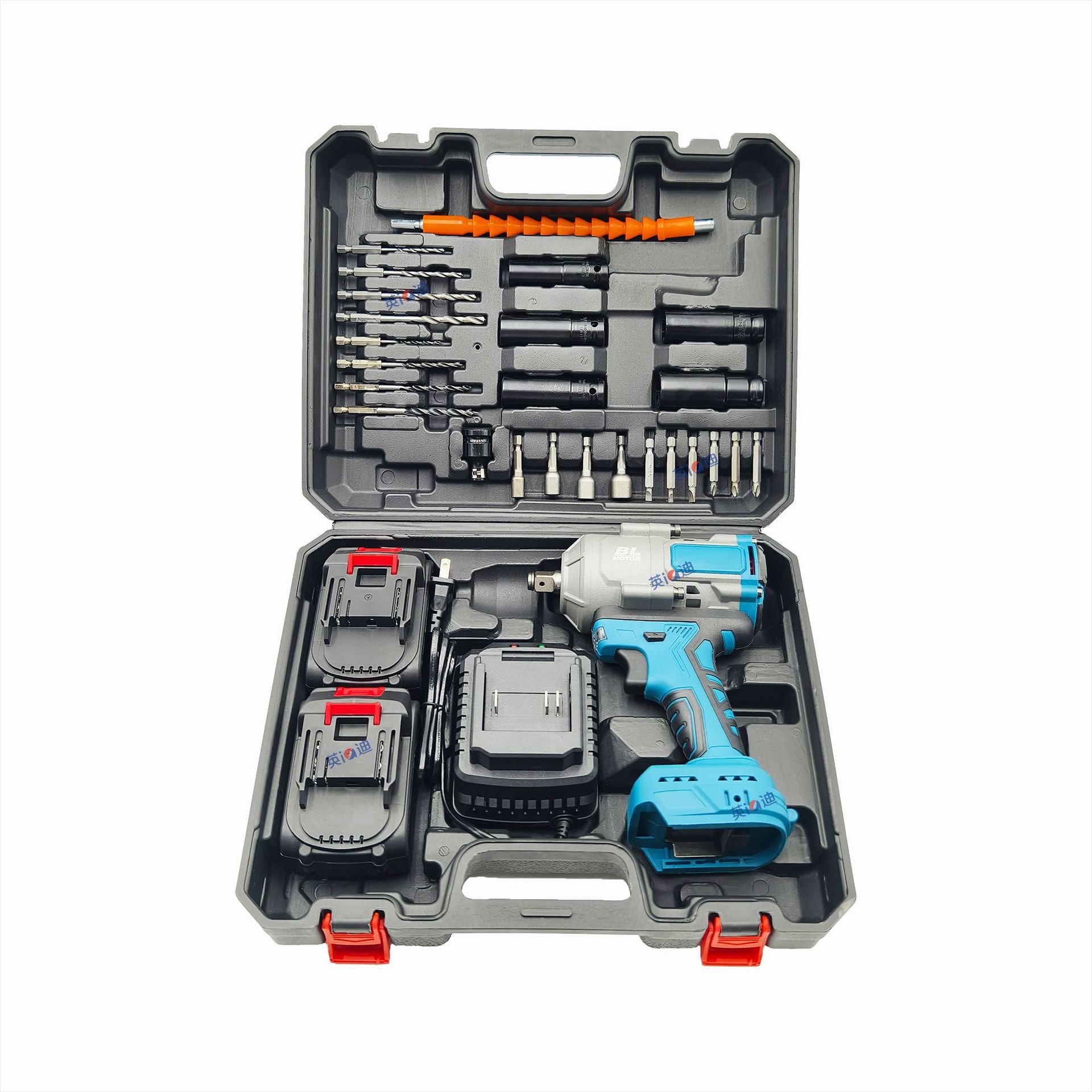 Cordless Brushless Impact Wrench Kit, 980 N.m (2 Batteries)