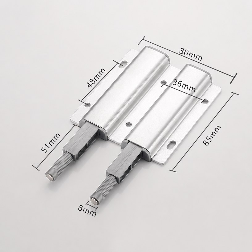 Magnetic Cabinet Push Latch (Push-to-Open)