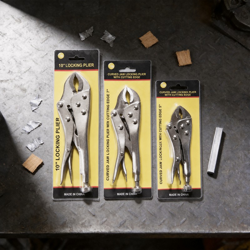 Industrial Grade Carbon Steel Locking Pliers 10-Inch