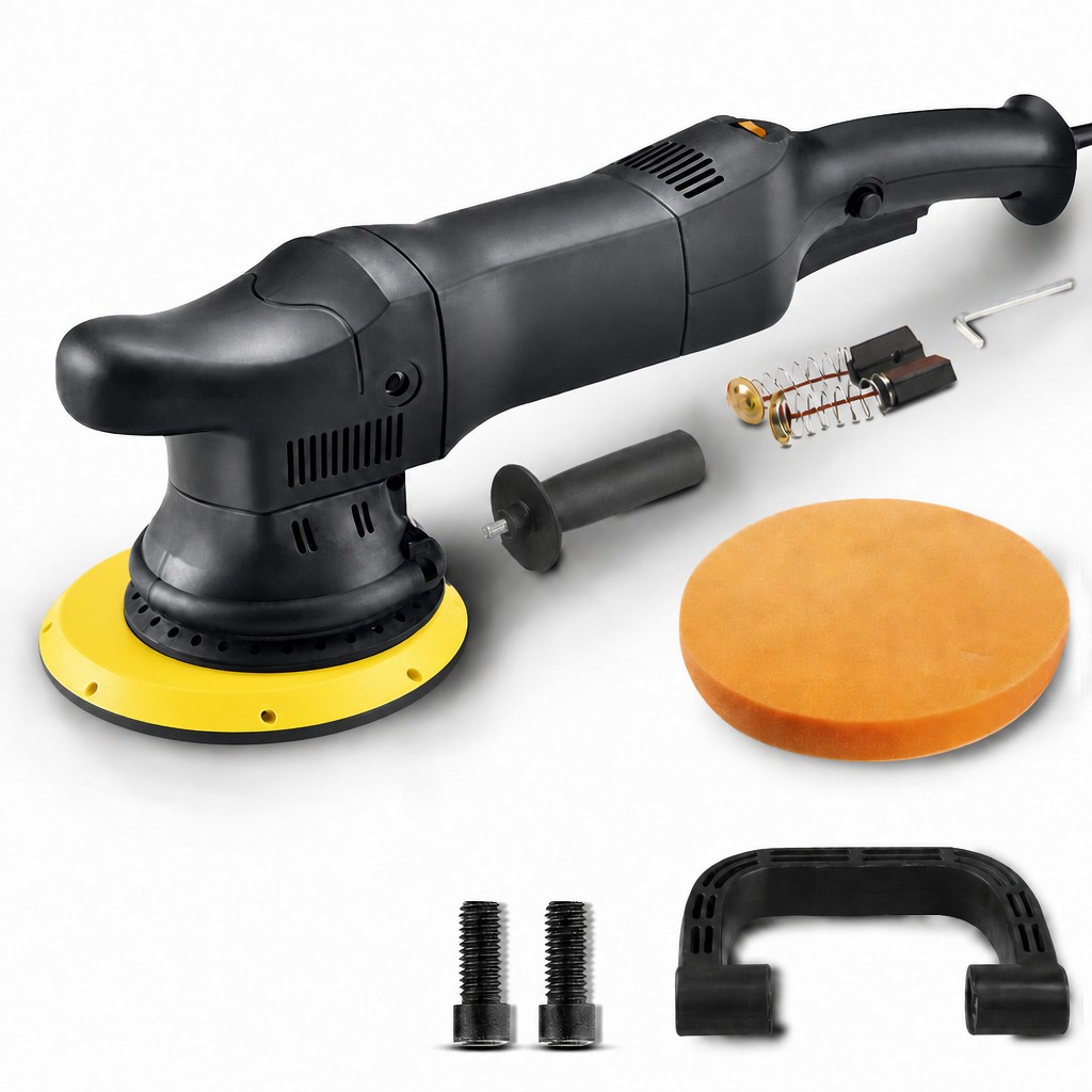 700 W Dual-Action Car Polisher 6 inch with Six-Speed Control