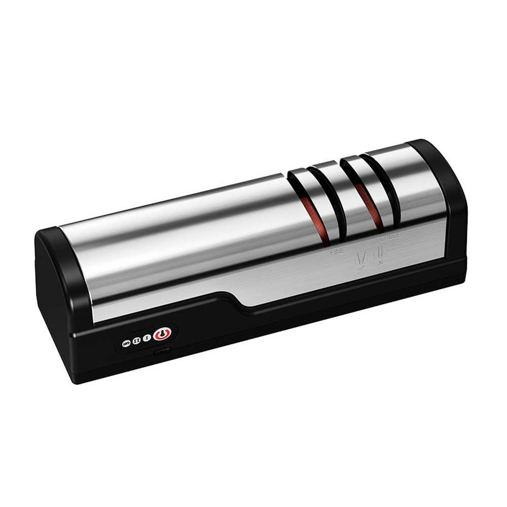 Electric Knife Sharpener with USB Rechargeable Base