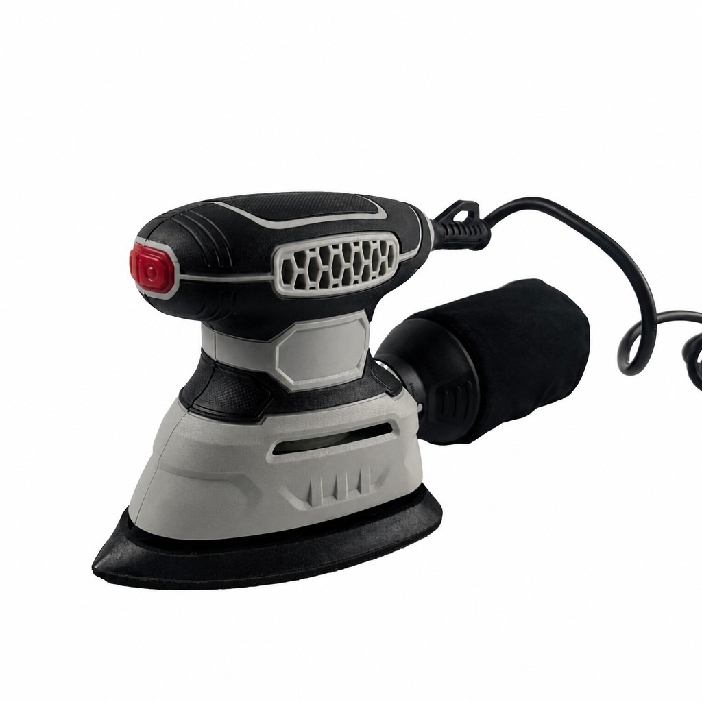 220V Electric Triangle Detail Sander with Dust Bag