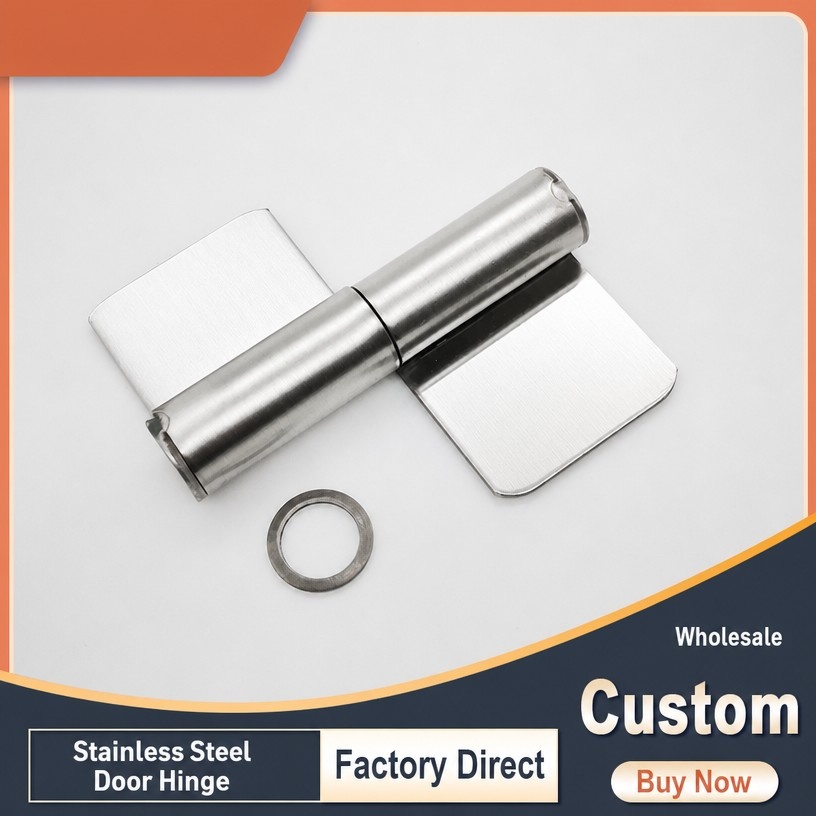 304 Stainless Steel Loose-Pin Door Hinge (25mm Pin)