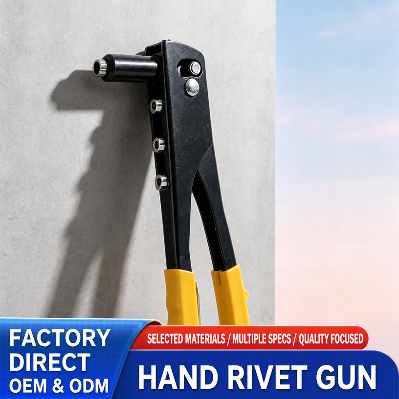 Manual Hand Rivet Gun for Blind Rivets (Industrial Grade)