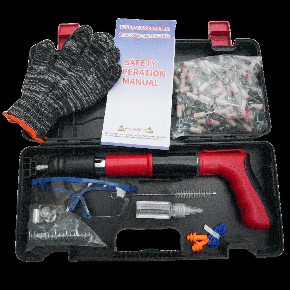 Mini Fastening Nail Gun Kit with 100 Nails