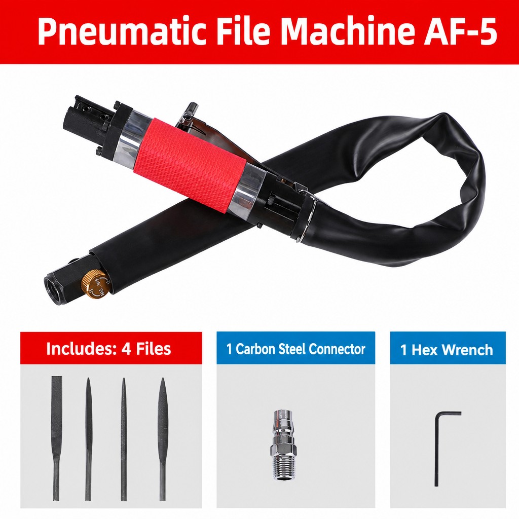 Industrial Pneumatic Reciprocating File & Grinding Machine