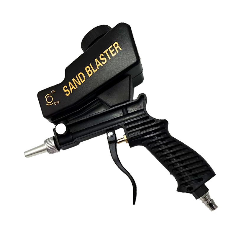 Pneumatic Gravity Sandblaster Gun (Rust & Paint Removal)