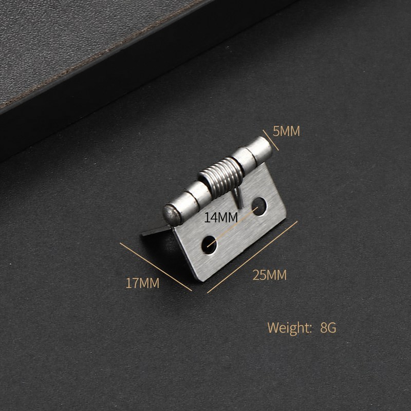 Self-Closing Stainless Steel Spring Hinge for Cabinet Doors
