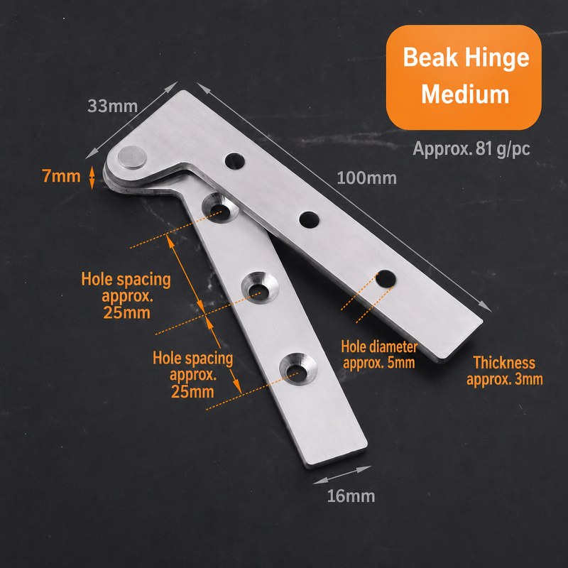 360 Degree Stainless Steel Pivot Hinge for Wooden Doors