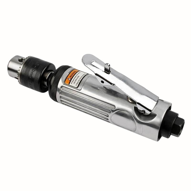 Straight Pneumatic Drill 3/8 Inch (Keyed Chuck)